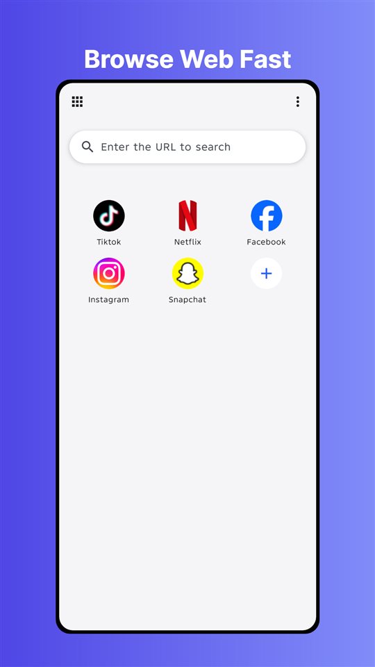 Browsing a website inside SnapSaver